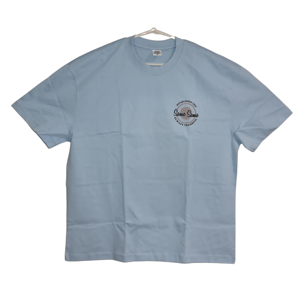 Pastel Blue "Drop Shoulder" - Preorder Only