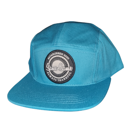 Teal 5 Panel Flexifit Cap